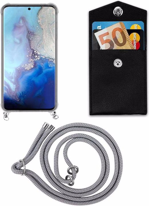 Produktbild Cadorabo TPU Handy Kette SILBER Cover