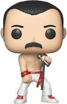 Actual product image Funko POP! Queen Freddie Mercury (Shirtless Concert) Diamond FYE
