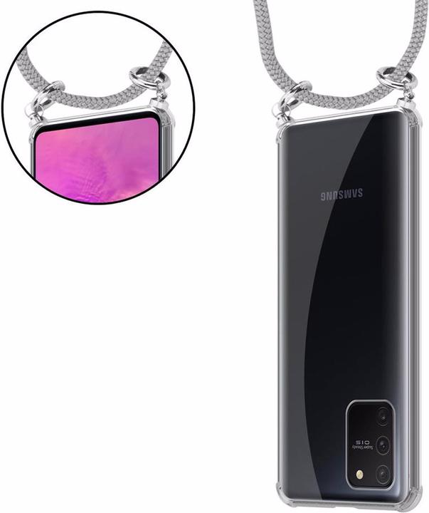 Produktbild Cadorabo TPU Handy Kette SILBER Cover