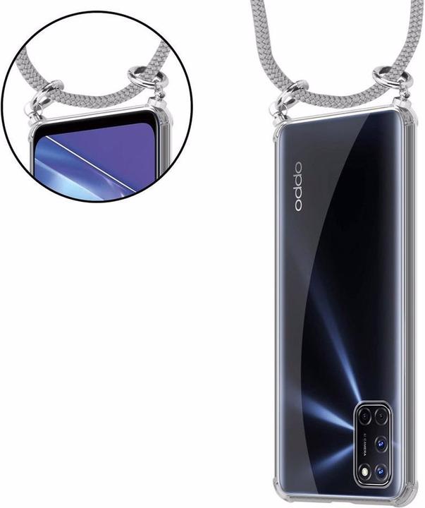 Produktbild Cadorabo TPU Handy Kette SILBER Cover