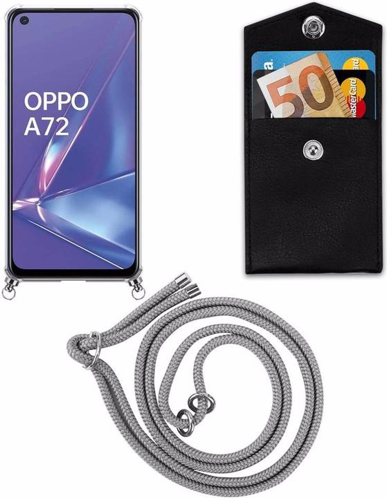 Produktbild Cadorabo TPU Handy Kette SILBER Cover