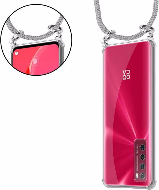 Produktbild Cadorabo TPU Handy Kette SILBER Cover