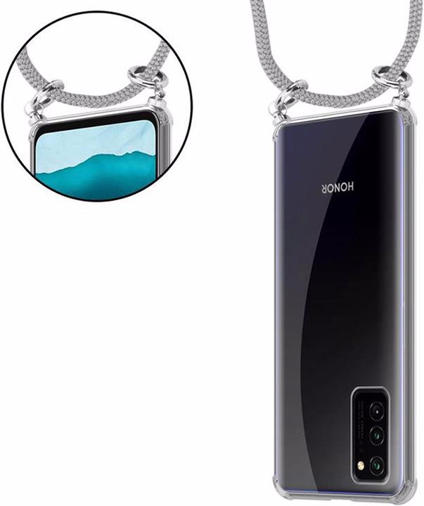 Produktbild Cadorabo TPU Handy Kette SILBER Cover
