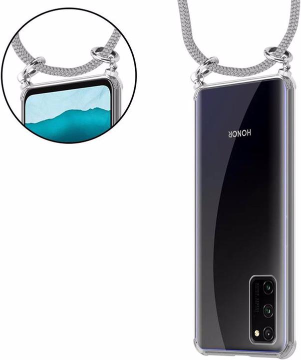 Produktbild Cadorabo TPU Handy Kette SILBER Cover