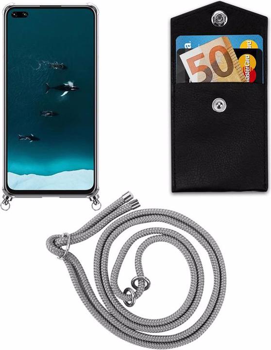 Produktbild Cadorabo TPU Handy Kette SILBER Cover