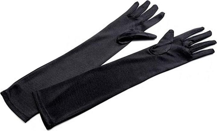 Oliver Weber Collection Satin Handschuhe lang feierliche Anlässe für Damen 700890 (One Size)