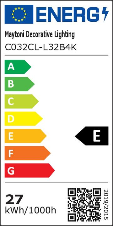 Energie-Label Maytoni Zon (2800 lm)