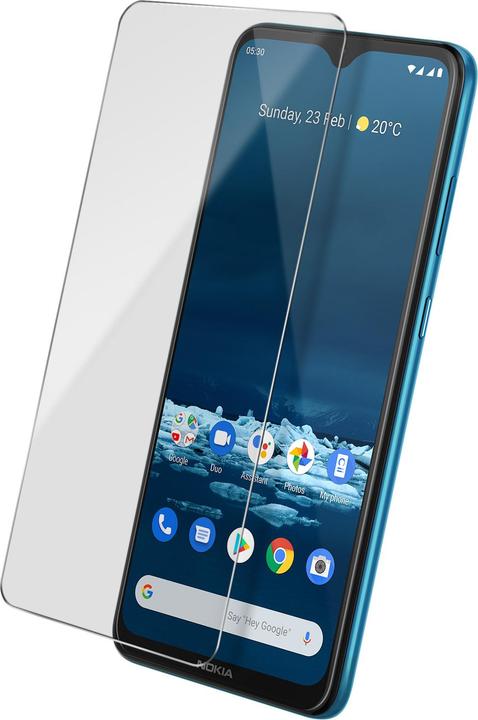 Actual product image Avizar Crystal clear film, glass screen protector (2 Piece, Nokia 8.3 5G)
