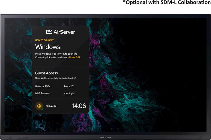 Immagine prodotto Sharp PN-LA652 652 65IN IWB UHD (3840 x 2160 pixel, 55")