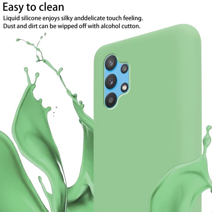 Actual product image Cadorabo TPU Cover Mobile Phone Chain Liquid (Samsung Galaxy A32)
