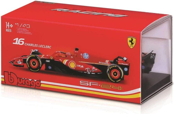 Actual product image Bburago Ferrari F1 SF-24 1/43 Leclerc 2024