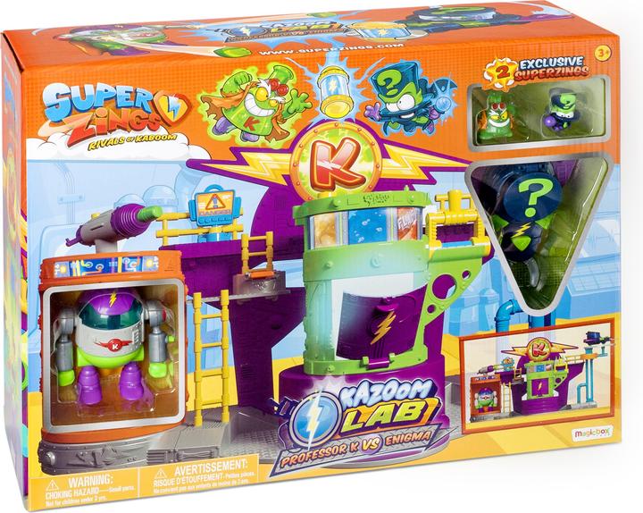 Produktbild Magic Box SuperZings Kazoom Lab: Professor K vs. Enigma