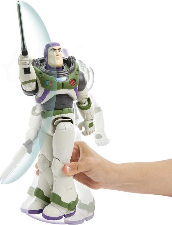 Immagine prodotto Mattel Disney, Pixar Lightyear robot articolato Buzz Lightyear con lama laser