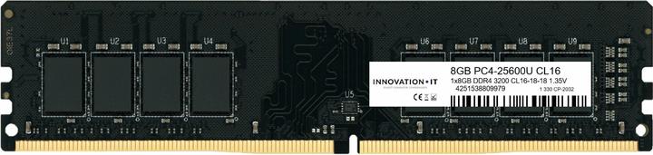 Produktbild Innovation IT 3200 8GB CL16-18-18 1.35V LD 8-Chip Speichermodul 1 x 8 GB DDR4 3200 MHz (1 x 8GB, 3200 MHz, DDR4-RAM, DIMM)