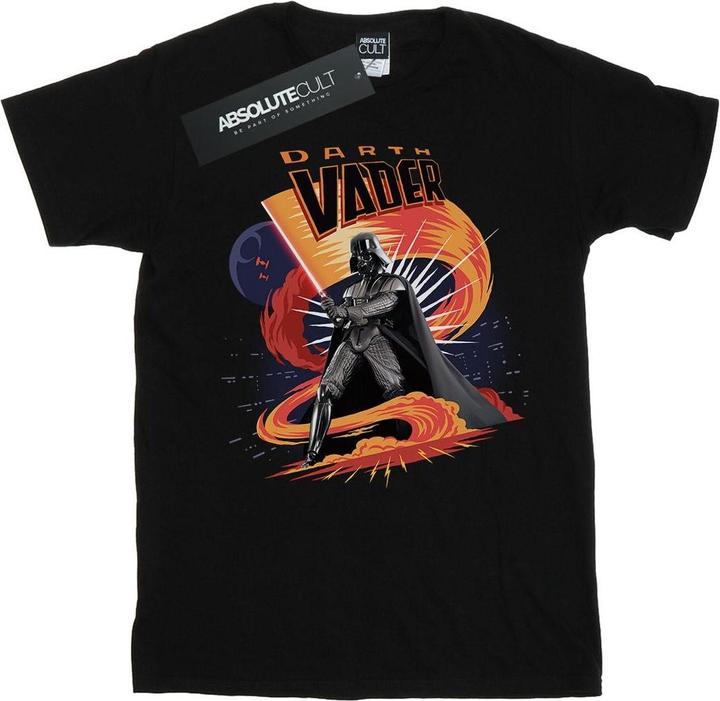 Produktbild Star Wars Darth Vader Swirling Fury TShirt Jungen (140, 146)