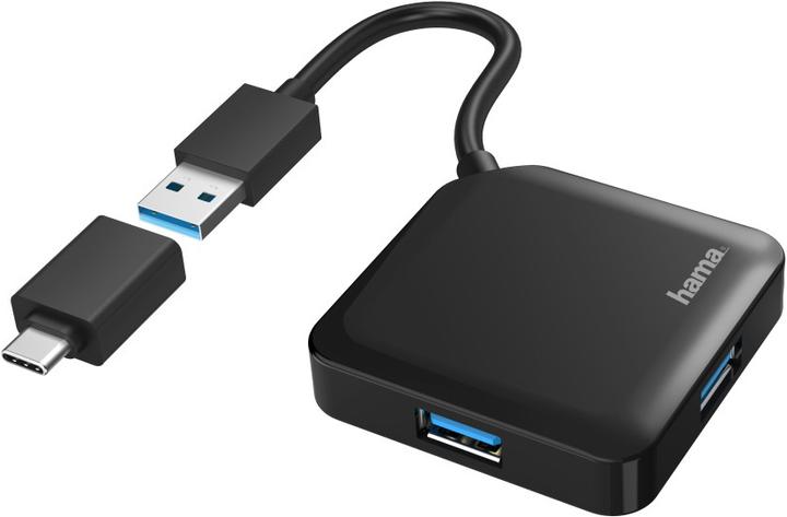 Hama USB 3.2 Hub (USB-C, USB-A, 4 Ports)
