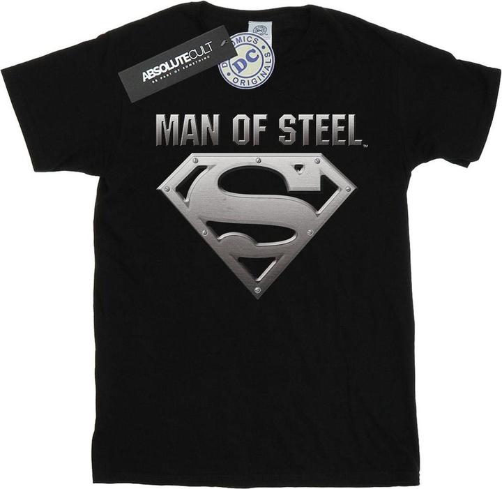 Produktbild Superman Man Of Steel Shield TShirt Jungen (140, 146)