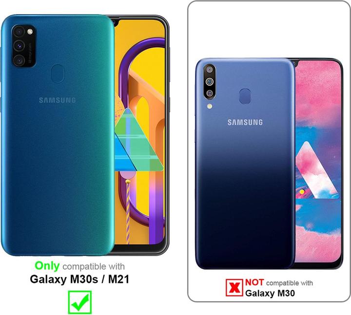 Productafbeelding Cadorabo Boek Onzichtbare Magneethoes (Samsung Galaxy M30, Samsung Galaxy M21)