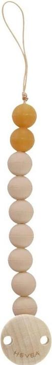 Produktbild Hevea Schnullerkette aus Naturkautschuk, Sandy Nude (1 x, bis 6 Monate)