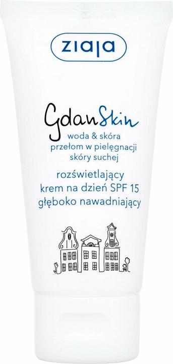 Ziaja Gdanskin Spf15 Illuminating Cream On Day Deep Irrigation 50Ml (50 ml, Tagescreme)