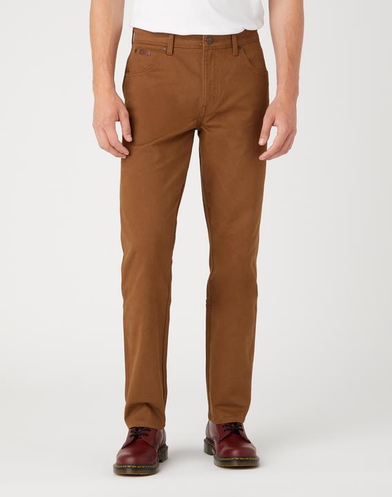 Image du produit Wrangler Texas Slim Pant Straight Fit Saddle Brown (W40/L32)
