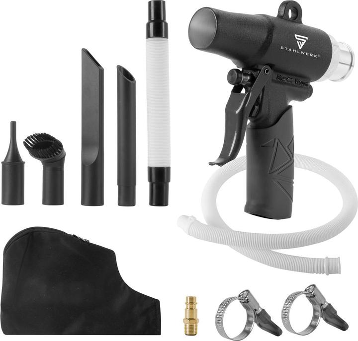 Actual product image Stahlwerk DSB-90 ST compressed air suction/blow gun Reversible cleaning gun
