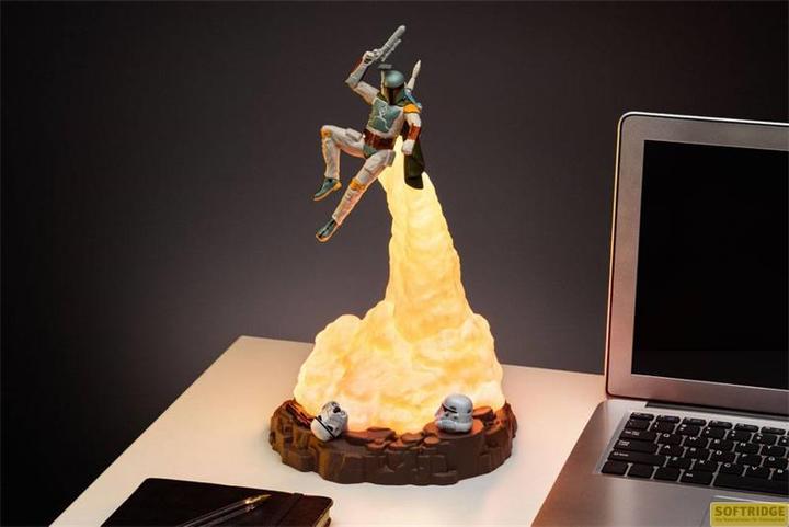 Actual product image Paladone Products Lampada Star Wars : Boba Fett Diorama Light 31 cm
