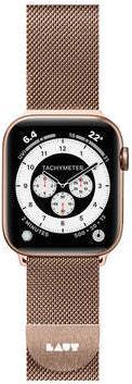 Laut Steel Loop Gold LAUT AWL ST GD Stainless steel band for Apple Watch (Magnesium, Silikon, Edelstahl)