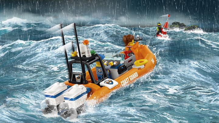 Immagine prodotto LEGO Veicolo fuoristrada con scialuppa di salvataggio (60165, LEGO City)