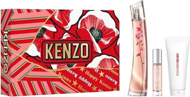 Immagine prodotto Kenzo Scatola di Natale Flower Ikebana 75ml spray da viaggio 10ml crema corpo 75ml (Set per la cura del corpo)