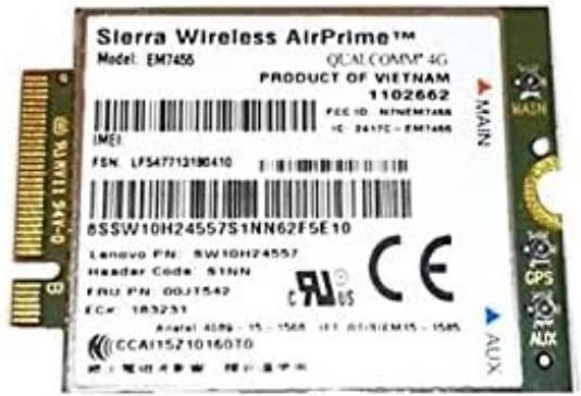 Image du produit Lenovo Sierra Wireless EM7455 (Mini PCI Express)