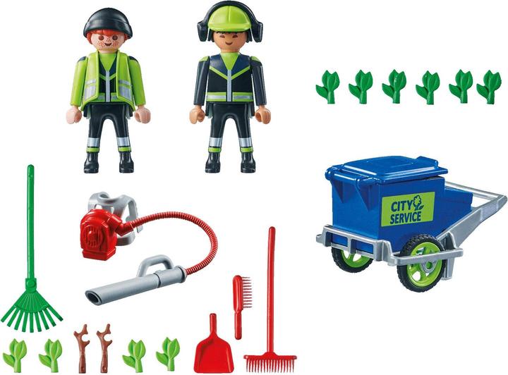 Immagine prodotto Playmobil Stadtreinigung mit E-Fahrzeug (71434, Playmobil Città d'azione)