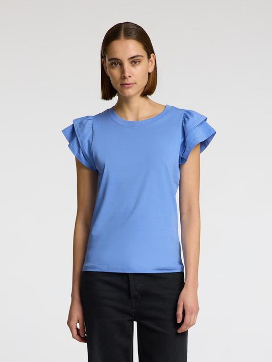 Immagine prodotto Selected Femme Kurzarm Oberteil mit Rüschen (XL)