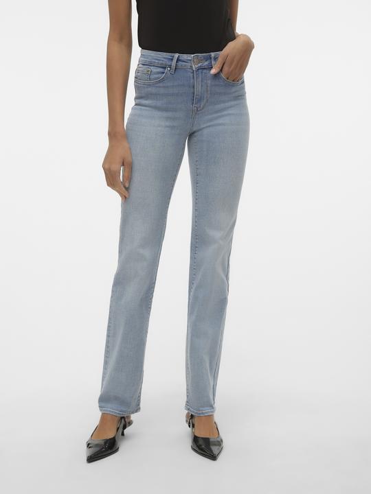 Produktbild Vero Moda VMFLASH Mid Rise Gerade geschnitten Jeans Straight-Fit (34)