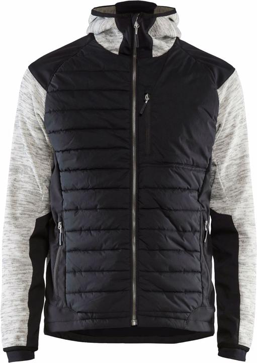Black, Grey melange