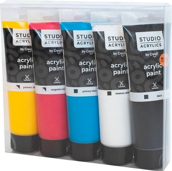 Immagine prodotto Creall Vernice acrilica da studio (Multicolore, 120 ml)