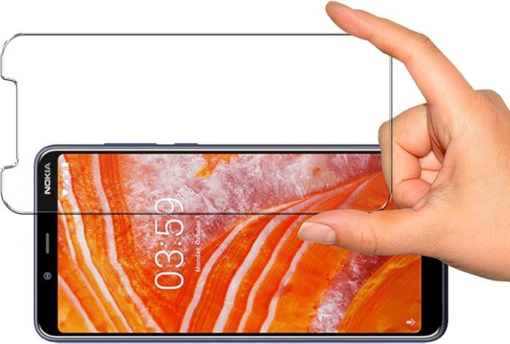 Image du produit Screenguard Nokia 3.1 Plus Protection en verre blindé Case Friendly Design (1 pièce(s), Nokia 3.1 Plus)