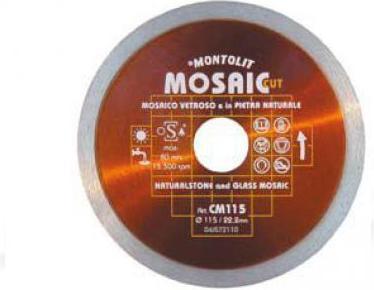 Actual product image Monolith MONTOLIT TARCZA DO CIĘCIA MOZAIKI SZKLANEJ CM125 x 22.2mm