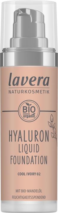Lavera BIO-Make-up Liquido Hyaluron N°02 Cool Ivory - 30ml -