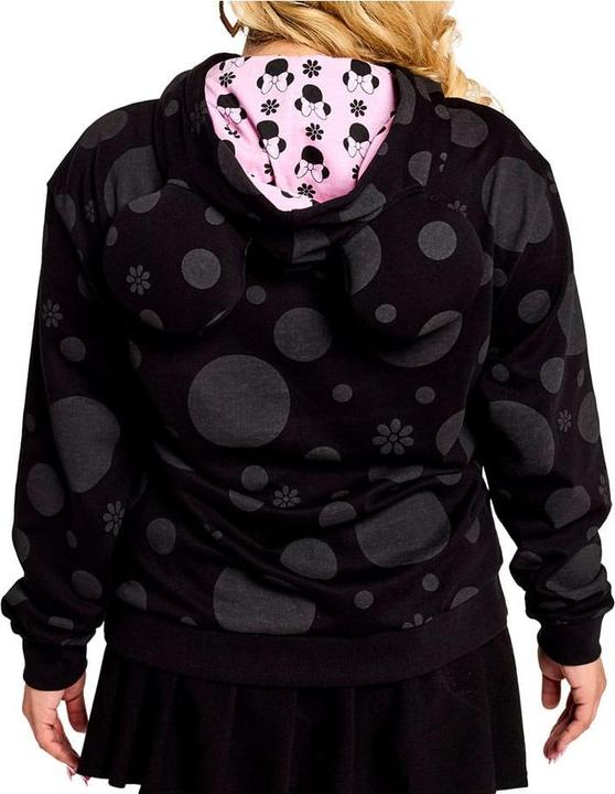 Produktbild Loungefly Disney by Kapuzenpullover Unisex Minnie Rocks the Dots Florals Grösse M (M)