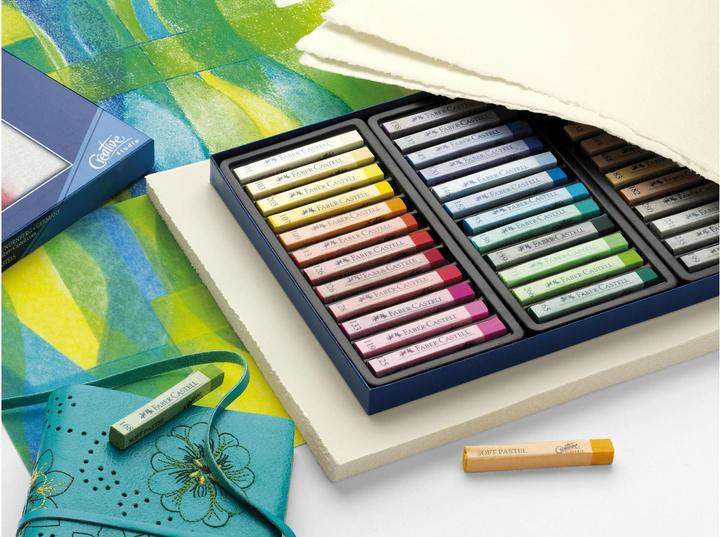Produktbild Faber-Castell Softpastellkreide (Mehrfarbig, 24 x)