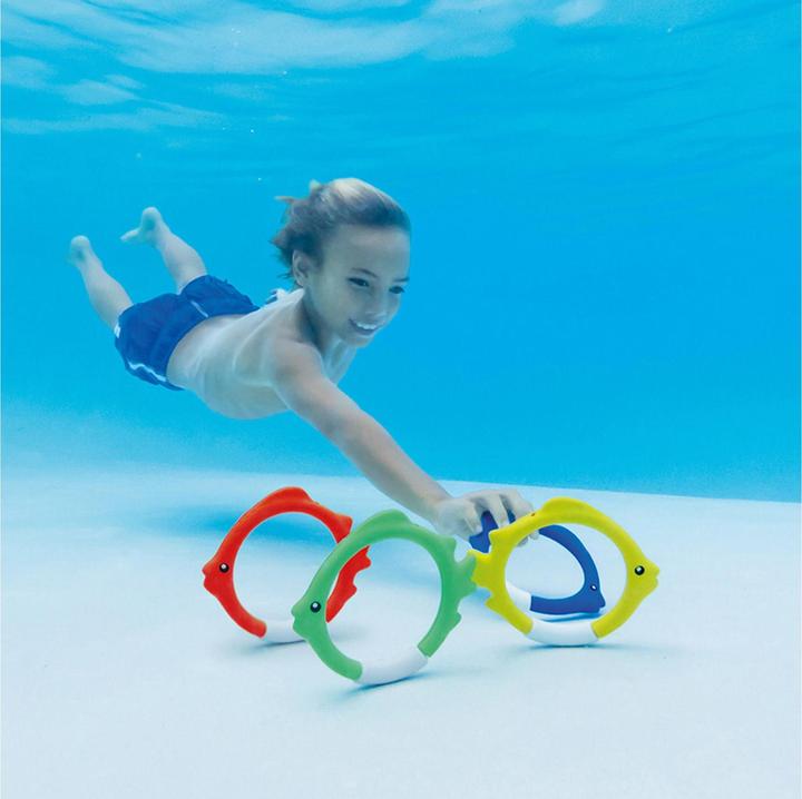 Immagine prodotto Intex Set di pesci dell'anello di immersione