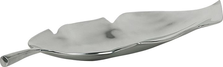 Image du produit Beliani Coque décorative aluminium argent feuille 50 cm AMRUS