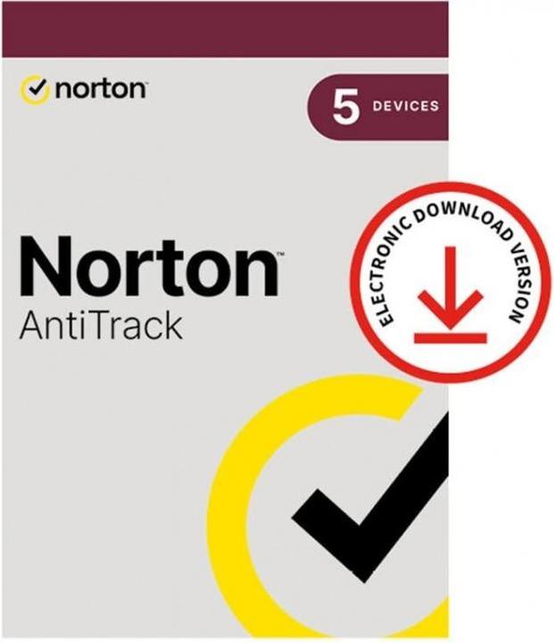 Norton AntiTrack (5 User, 5 Geräte/User, 12 Monate)