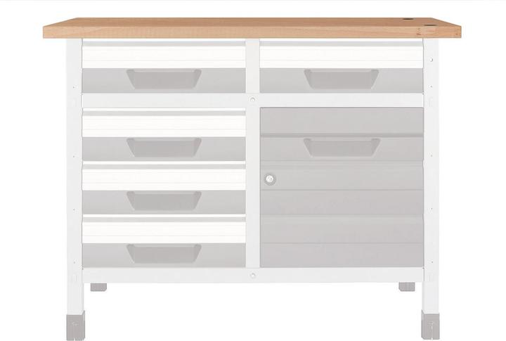 Actual product image wolfcraft Worktop L (Wood)