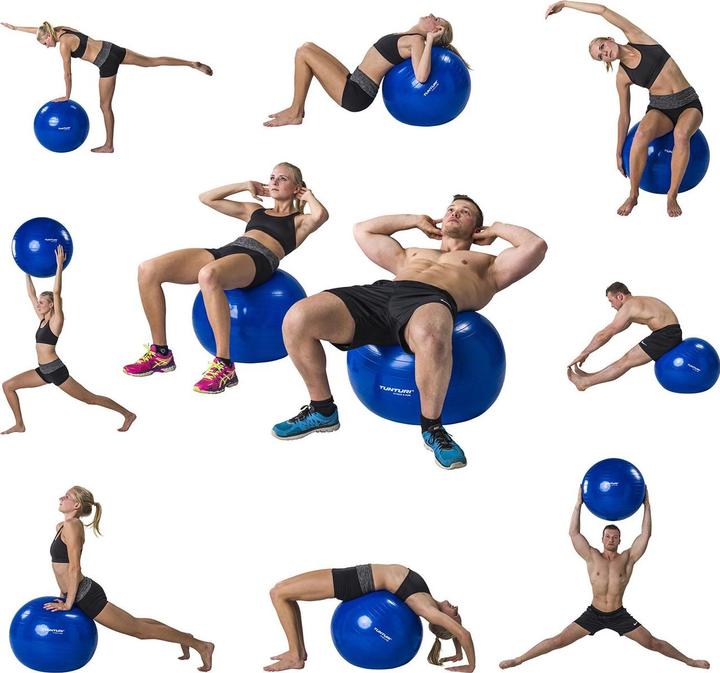 Actual product image Tunturi Gymnastikball reissfest ABS Anti-Burst (65 cm)