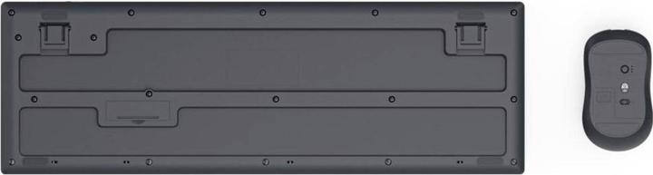 Actual product image Hama WKM-200 Funk Tastatur, Maus-Set Deutsch, QWERTZ Schwarz (DE, Wireless)