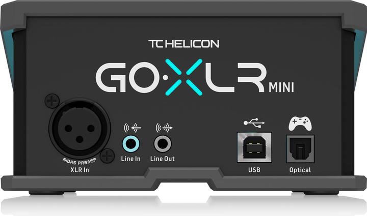 Produktbild TC Helicon GoXLR Mini, Mixer & USB Audio Interface (USB, 3.5mm Klinke)