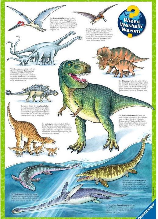 Immagine prodotto Ravensburger I dinosauri e i loro habitat (24 pezzi)