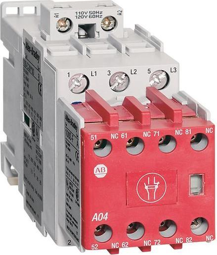 Image du produit Allen Bradley Sicherheitsschütz 3 Schliesser 24V 37A 19kW